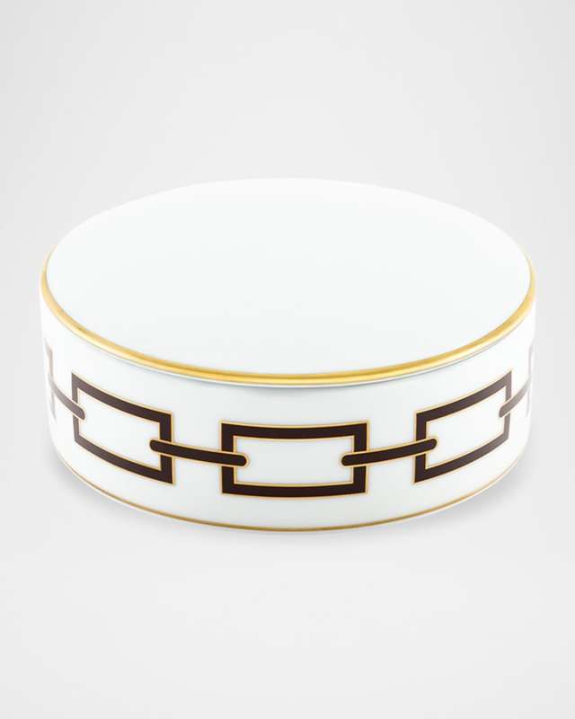 Catene Ebano Round Trinket Box